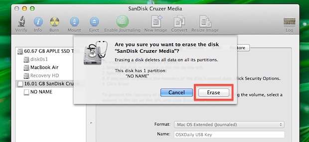 how do you format usb for mac